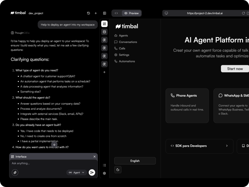 Platform screenshot 1
